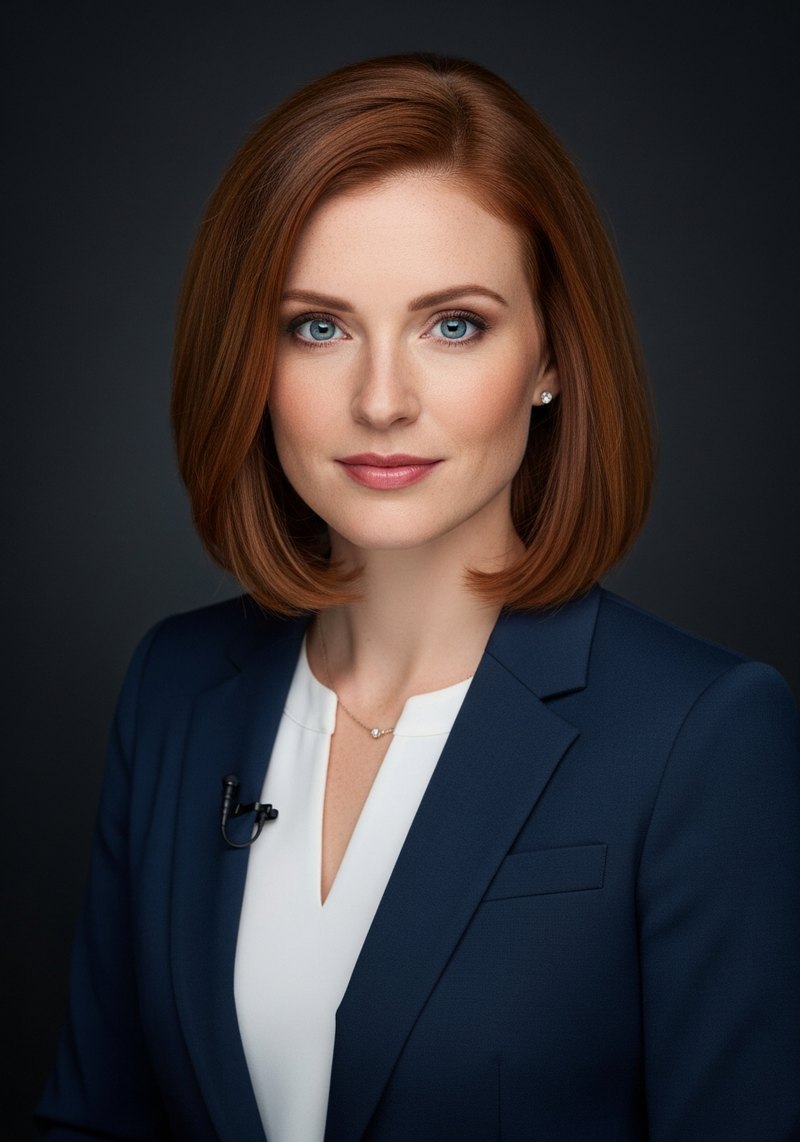 Maeve Sterling, lead anchor of The Market Brief